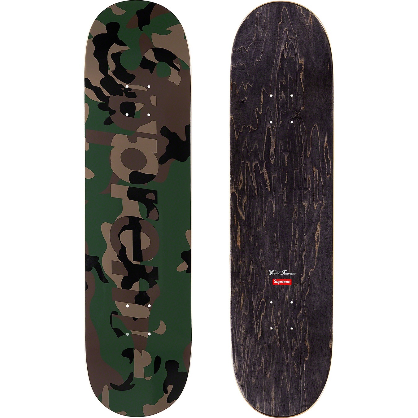 Camo Logo Skateboard view 4